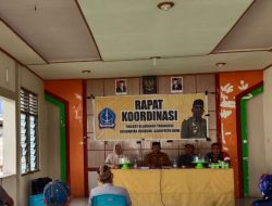 Babinsa Koramil 14/Libureng Hadiri Rapat Koordinasi Di Kantor Lurah Tanabatue