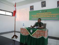 Kodim 0102/Pidie Gelar Sosialisasi Tanggap Bencana Wujud Kepedulian TNI Terhadap Masyarakat