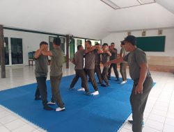 Prajurit Kodim 1404/Pinrang Rutin Laksanakan Latihan Bela Diri Taktis