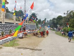 Babinsa 03/Aitinyo Karya Bakti Menjelang Peresmian Gereja GKI Efata Aitinyo