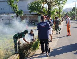 Babinsa Koramil 1422-02/Bantimurung Laksanakan Pemantauan Wilayah dan Karya Bakti Bersama Masyarakat Kelurahan Kalabbirang