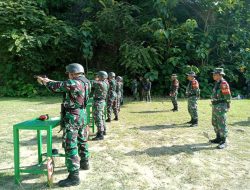 Kodim 0102/Pidie Gelar Latihan Menembak Pistol untuk Peningkatan Profesionalisme Prajurit