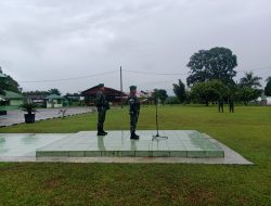 Dandim 0116/Nara Diwakili Pasi Ter Pimpin Upacara 17-an di Bulan September