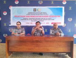 Ikuti Pelatihan, 54 Warga Binaan Rutan Palu Jadi Kader Kesehatan