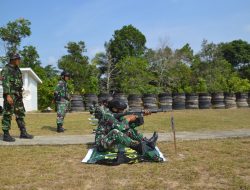 Anggota Kodim 0904/Paser Asah Kemampuan Dasar Prajurit