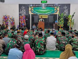 Tingkatkan Keimanan Kepada Allah SWT,Kodim 0907/Trk Gelar Peringatan Maulid Nabi Muhammad SAW