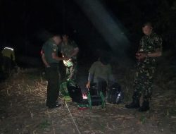 Babinsa Ramil 1422-03/Camba Dukung Tim Survei Pencarian Sumber Air di Desa Batuputih, Malawa