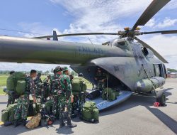 Pergeseran Personel Satgas Yonzipur 8/SMG ke Pos Satgas di Tapal Batas Indonesia dengan Semangat dan Kesiapan Prajurit dalam Menjaga Perbatasan RI-Malaysia