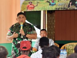 Dandim Merauke Gelar Baksos dan Sosialisasikan Swasembada Pangan di Kaptel