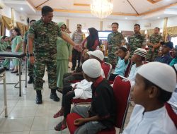 Serentak TNI Jajaran Korem 182/JO Gelar Bakti Kesehatan Untuk Rakyat
