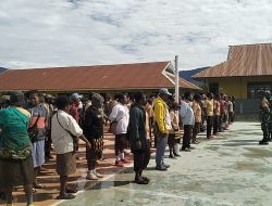 DALAM RANGKA HUT TNI KE-79 TAHUN BABINSA TERUS SOSIALISASIKAN PERLOMBAAN PBB TINGKAT PELAJAR SLTP DAN SLTA PIALA KASAD TA 2024 DI WILAYAH KODIM 1703/DEIAYI