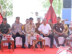Personel Kodim 1404/Pinrang Diterjukan Amankan Pengundian Nomor Urut Pilkada Kabupaten Pinrang