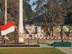 Kodim 1425 Jeneponto Gelar Upacara Bendera Hari Senin : Tingkatkan Kedisplinan Prajurit