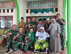 Dandim 1620/Loteng Dampingi Pangdam IX/Udayana Kunjungi Ponpes Qamarul Huda Bagu