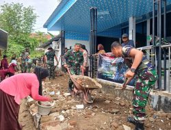Karya Bakti Kodim 1424/Sinjai dalam Rangka HUT TNI Ke-79