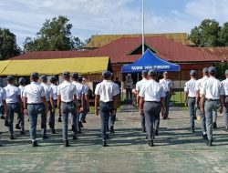 Sambut HUT TNI ke-79, Kodim 1404/Pinrang Gelar Lomba PBB Tingkat Pelajar SMP Dan SMA