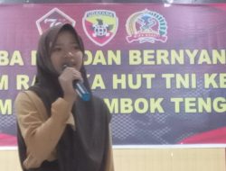 Peringati HUT TNI Ke-79, Kodim Loteng Gelar Lomba PBB dan Bernyanyi Antar Sekolah