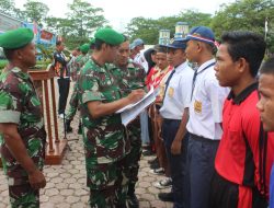 Dengan Penuh Kemeriahan Kodim 0116/Nagan Raya Laksanakan Lomba PBB Sambut HUT TNI Ke-79 tahun 2024