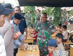 Hasanuddin Peduli Anak Sekolah, Dandim 1422/Maros Bagikan Perlengkapan Sekolah Untuk Siswa/i SD Negeri 88 Sabatang