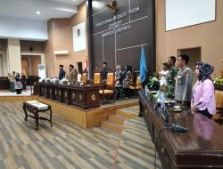 Wakili Dandim, Danramil 01 Binamu Hadiri Rapat Paripurna Tk. I Penyerahan Ranperda Tentang Perubahan APBD Kab. Jeneponto TA. Anggaran 2024