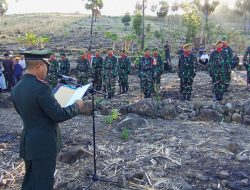 Wujud Penghormatan Kodim 1425/Jeneponto Gelar Upacara Persemayaman Dan Pemakaman Alm. Serda Suhardi