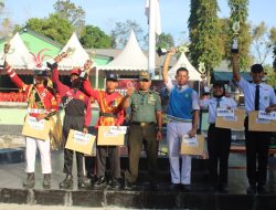 Dalam rangka memperingati Hari Ulang Tahun (HUT) ke-79 Kodim 1405/Parepare gelar Lomba PBB Tingkat SMP dan SMA Se-Kota Parepare