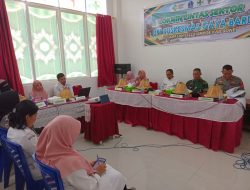 Danpos Tellu Limpoe Ramil 08/Lamuru Hadiri Rapat Lokmin UPTD Puskesmas Tellu Limpoe Ta. 2024