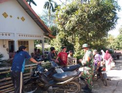 Babinsa Koramil Bontocani Himbau Warga Waspada Masuki Musim Kemarau