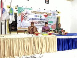 Babinsa Koramil 16/Tonra Hadiri Musyawarah Dusun Dukung Pemerataan Pembangunan Di Wilayah