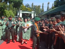 Acara Lepas Sambut Dandim 1405/Parepare Letkol Inf Hastiar Hatta, S.I.P. kepada Letkol Kav Soaduon Dody Dapot Simanjuntak, S.I.P
