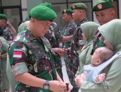 Danrem 092/Maharajalila : Kenaikan Pangkat Prajurit Sebagai Penghargaan atas Pengabdian