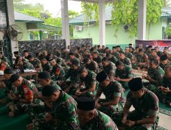 Kodim 0308/Pariaman Gelar Doa Bersama Dalam Rangka Memperingati HUT Ke-79 TNI Tahun 2024