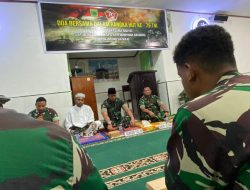 Jelang Hari HUT Ke-79 TNI, Danrem 182/JO Ajak Prajurit Berdoa Agar Rangkaian Kegiatan HUT TNI Lancar