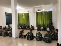 Sambut HUT TNI Ke 79 Kodim 1210/Landak Gelar Doa Bersama