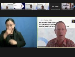 Tingkatkan Kesiagaan Dalam Penanganan Masalah dan Gangguan Kejiwaan di UPT, Rutan Palu Ikuti Webinar Kesehatan