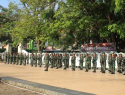 Dandim 1405 Parepare Pimpin Upacara Ziarah Nasional di TMP Pacekke dalam Rangka HUT ke-79 TN