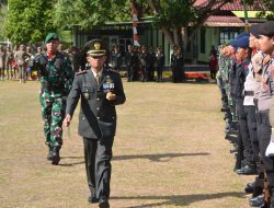 Dandim 1405/Parepare pimpin Upacara memperingati Hari Ulang Tahun (HUT) Tentara Nasional Indonesia (TNI) ke-79