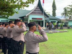 Kasdim 0308/Pariaman Pimpin  Upacara Peringatan HUT ke-79