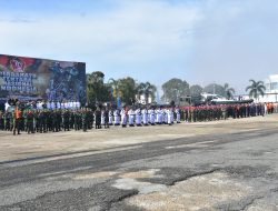 Suasana Meriah Upacara HUT TNI Ke-79 Tahun 2024 Di Wilayah Sorong Papua Barat Daya