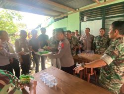 Kapolsek Lubuk Alung Ucapkan Selamat HUT TNI ke-79 di Koramil 05/Lubuk Alung