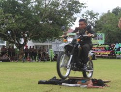 Dengan Penuh Khidmat Dandim 0116/Nagan Raya Pimpin Upacara HUT TNI ke 79