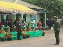 Kodim 1419/Enrekang Tampilkan Demonstrasi Dalam Gelaran Upacara Peringatan HUT ke-79 TNI