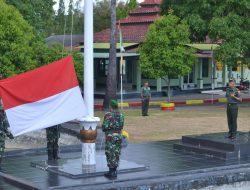 Kodim 1405/Parepare laksanakan Upacara bendera pada bulan Oktober 2024