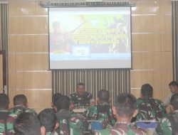 Dandim di wakili Pasi Ter Kodim 0116/Nagan Raya Gelar Pelatihan Jurnalistik untuk seluruh Babinsa