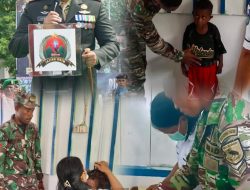 Danrem 182/JO Apresiasi Konsistensi Babinsa Koramil 1811-01/Wasior Dalam Percepatan Penurunan Stunting
