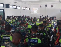 Secara Virtual: Babinsa Kodim 0102/Pidie Ikuti Pelatihan Manajemen Pompanisasi Kementerian Pertanian