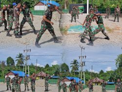 Kodim 1811/TW Korem 182/JO Latihkan Prajuritnya Bela Diri Taktis (BDT)
