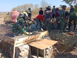 Pelaksanaan Kegiatan TMMD Ke-122 TA. 2024 Kodim 1425/Jeneponto: Pembangunan Jembatan Capai 37%