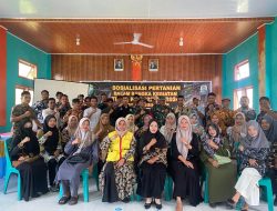Dansatgas TMMD Reguler Ke-122 Tinjau Penyuluhan Pertanian Dan Perkembangan Pembangunan RTLH