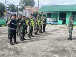 Personil Gabungan TNI-Polri Gelar Patroli Antisipasi Gangguan Kamtibmas Jelang Pilkada